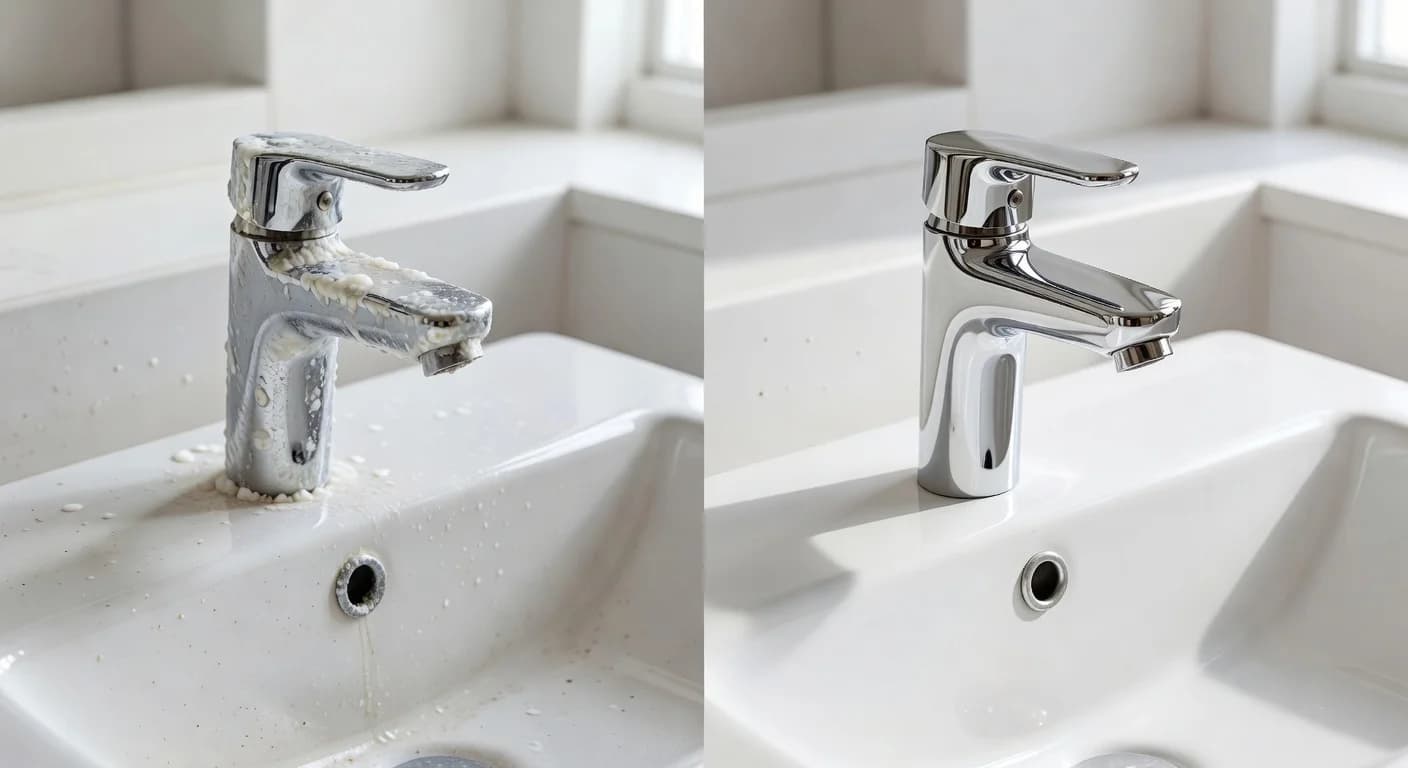 Comment enlever le calcaire naturellement : 7 astuces qui fonctionnent vraiment