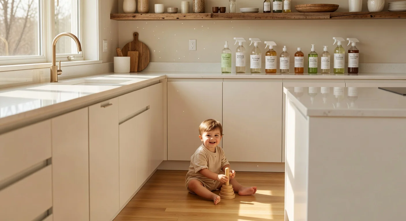 Comment protéger vos enfants des produits ménagers toxiques