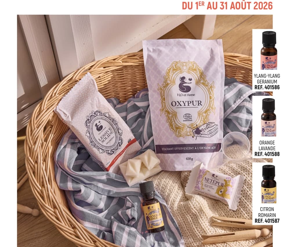 Promo Pack Linge Lessive Solide — dès 42,60 € au lieu de 48,90 €