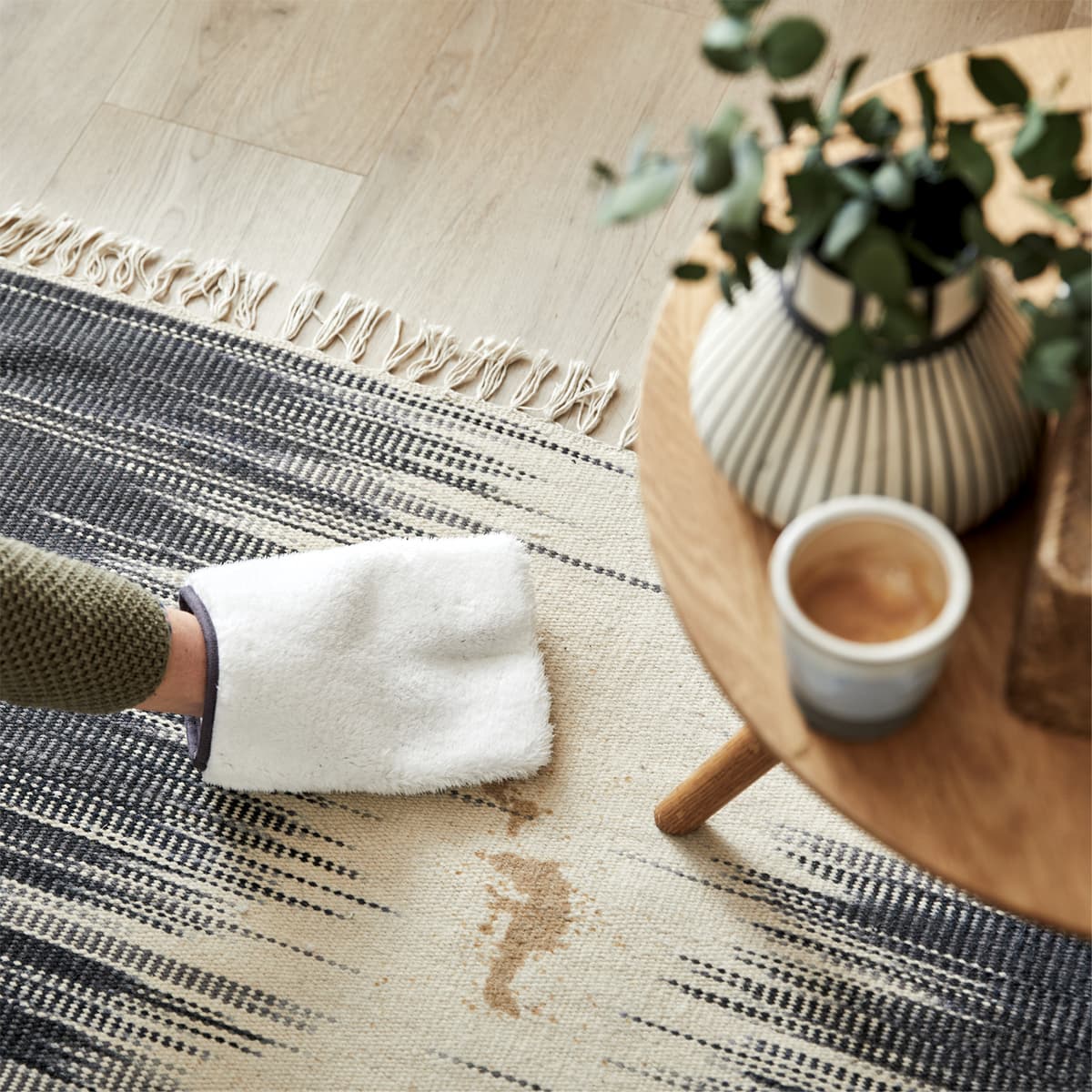 Démonstration des produits H2O at Home lors d'un atelier à domicile