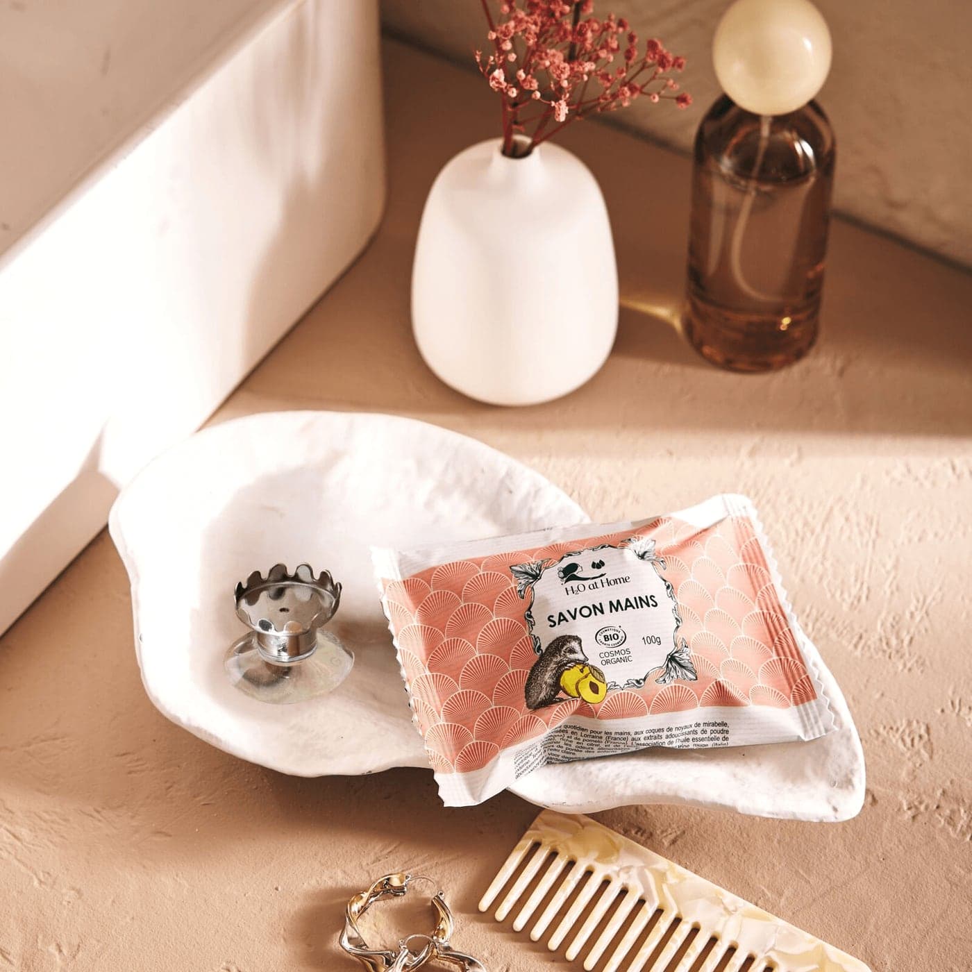 Savon Mains + Porte Savon Ventouse